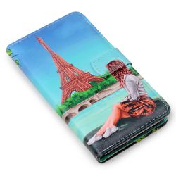 CAPA CARTEIRA ESTAMPADA PARIS - Cellway