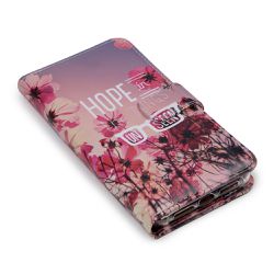 CAPA CARTEIRA ESTAMPADA FLORAL HOPE E119 - Cellway