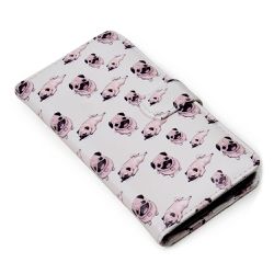 CAPA CARTEIRA ESTAMPADA CUTE PUG E191 - Cellway