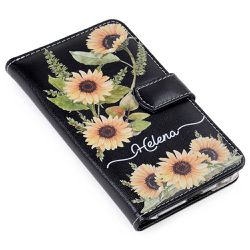 Capa para Celular de Couro com Nome