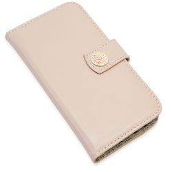 CAPA CARTEIRA COURO STRASS ROSA BEBE - Cellway