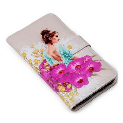 CAPA CARTEIRA ESTAMPADA ORQUIDEA - Cellway