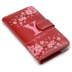 Capa para Celular de Couro com Nome
