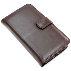 CAPA CARTEIRA COURO 8 CARTOES MARROM - Cellway