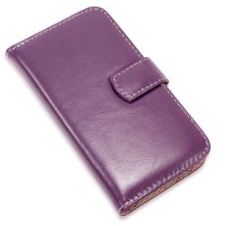 CAPA CARTEIRA COURO CELLWAY ROXO - Cellway