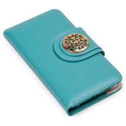 Capa Carteira para Celular de Couro Luxo