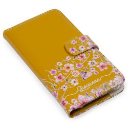 Capa para Celular de Couro com Nome