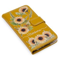Capa para Celular de Couro com Nome