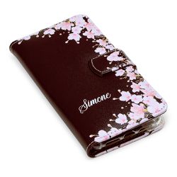 Capa para Celular de Couro com Nome