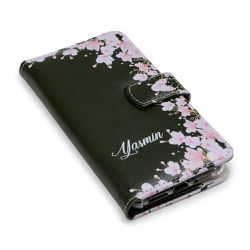 Capa para Celular de Couro com Nome