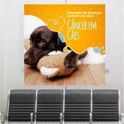 Adesivo Cancer em Cães - ad9. - CELOGRAF