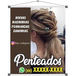 Banner Penteados - bn144 - CELOGRAF