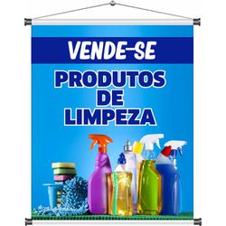 Banner Vende-se Produto De Limpeza - bn159 - CELOGRAF