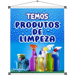 Banner Temos Produto De Limpeza - bn161 - CELOGRAF