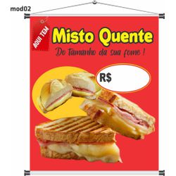 Banner Misto Quente - bn182 - CELOGRAF