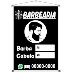 Banner Barbearia - bn229 - CELOGRAF