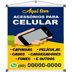 Banner Acessório Para Celular - bn237 - CELOGRAF