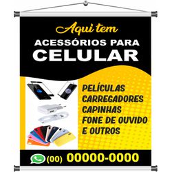 Banner Acessórios para Celular - bn240 - CELOGRAF