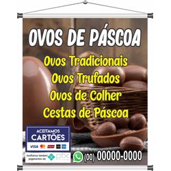 Banner Ovo de pascoa - bn251 - CELOGRAF