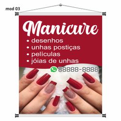 Banner Manicure - bn264 - CELOGRAF