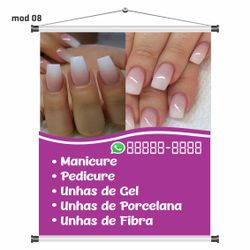Banner Manicure Pedicure - bn269 - CELOGRAF