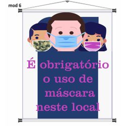 Banner É obrigatorio uso de Mascara neste local -... - CELOGRAF