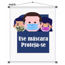 Banner Use Mascara Proteja-se - bn280 - CELOGRAF
