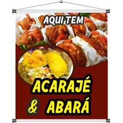 Banner Acarajé & Abará - bn301 - CELOGRAF