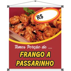 Banner Frango a Passarinho - bn304 - CELOGRAF
