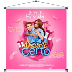 Banner Dia dos Namorados - bn343 - CELOGRAF