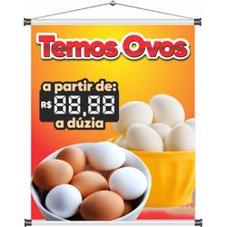 Banner Temos Ovos - bn347 - CELOGRAF