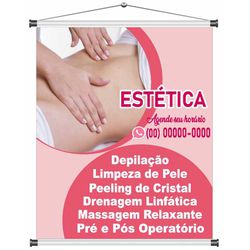 Banner Estetica - bn348 - CELOGRAF