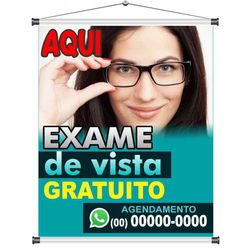 Banner Exame de Vista Gratuito - bn350 - CELOGRAF