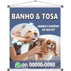 Banner Banho & Tosa - bn101 - CELOGRAF