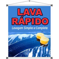 Banner Lava Rapido - bn102 - CELOGRAF