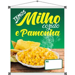 Banner Milho e Pamonha - bn120 - CELOGRAF