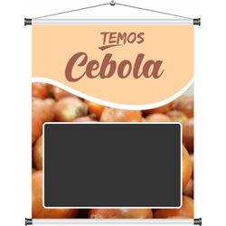 Banner Cebola - bn124 - CELOGRAF