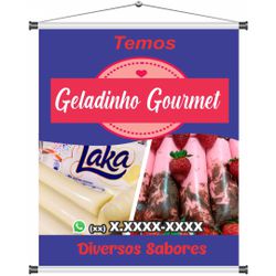 Banner Geladinho Gourmet - bn20 - CELOGRAF