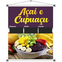 Banner Açai e Cupuaçu - bn44 - CELOGRAF