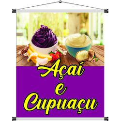 Banner Açai e Cupuaçu - bn45 - CELOGRAF