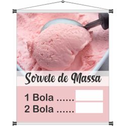 Banner Sorvete de Massa - bn51 - CELOGRAF