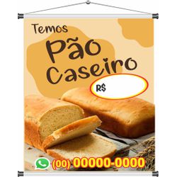 Banner Pão Caseiro - bn 53 - CELOGRAF