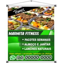 Banner Marmita Fitness - bn55 - CELOGRAF