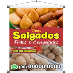 Banner Salgados - bn60 - CELOGRAF
