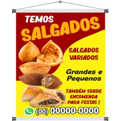 Banner Salgados - bn61 - CELOGRAF