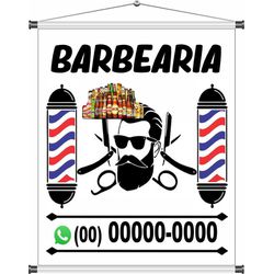 Banner Barbearia - bn78 - CELOGRAF