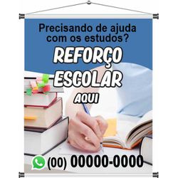 Banner Reforço Escolar - bn99 - CELOGRAF