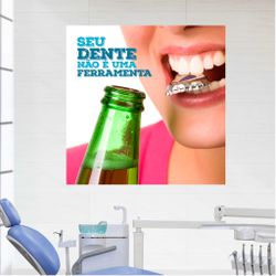 Adesivo Seu Dente Não é Uma Ferramenta - dt20 - CELOGRAF