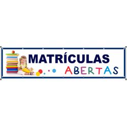 Faixa Matriculas Abertas - fx109 - CELOGRAF