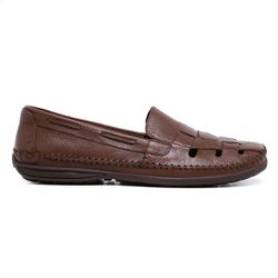 Mocassim Tamanho Grande Dakota Caramelo - 2053B Ca... - Centuria Calçados